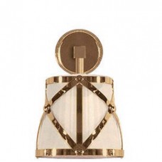 Απλίκα Τοίχου 1xE27 230V Χρυσαφί 955ELIZABETH1WL/G